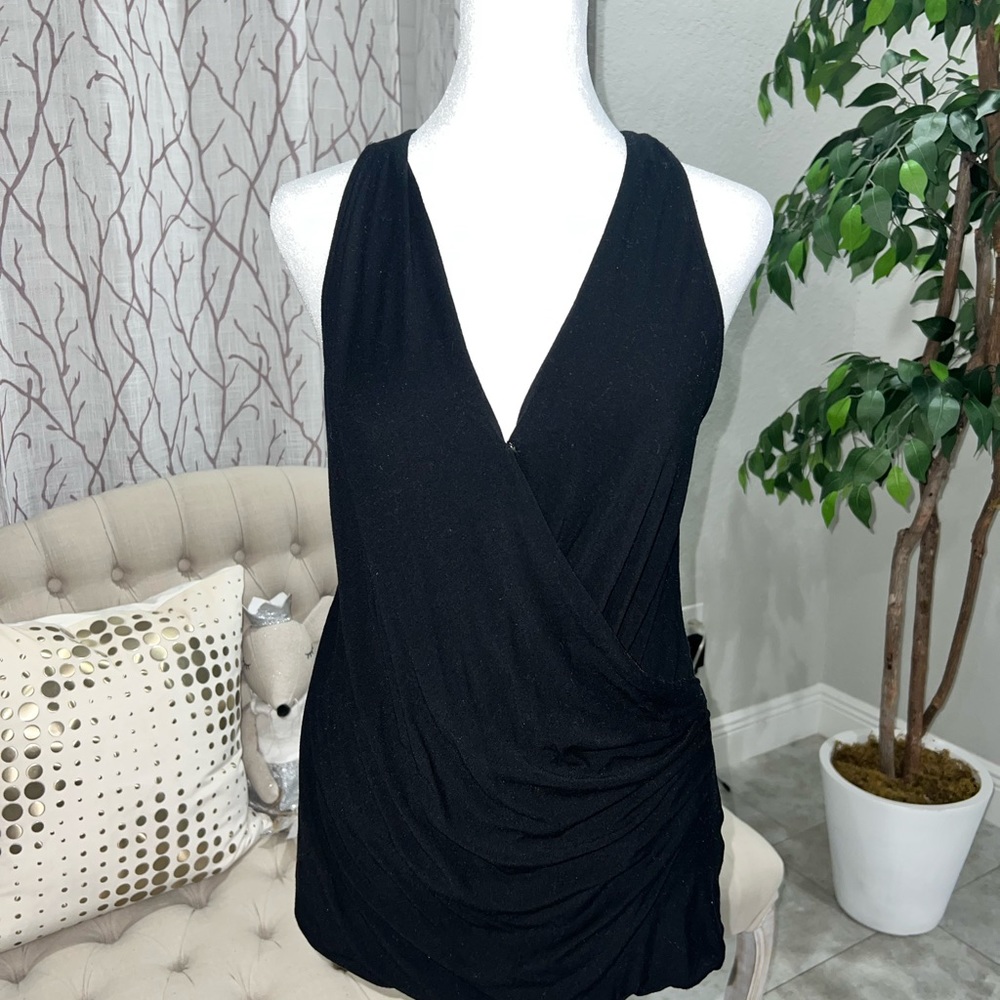 Express halter type black top evening or casual